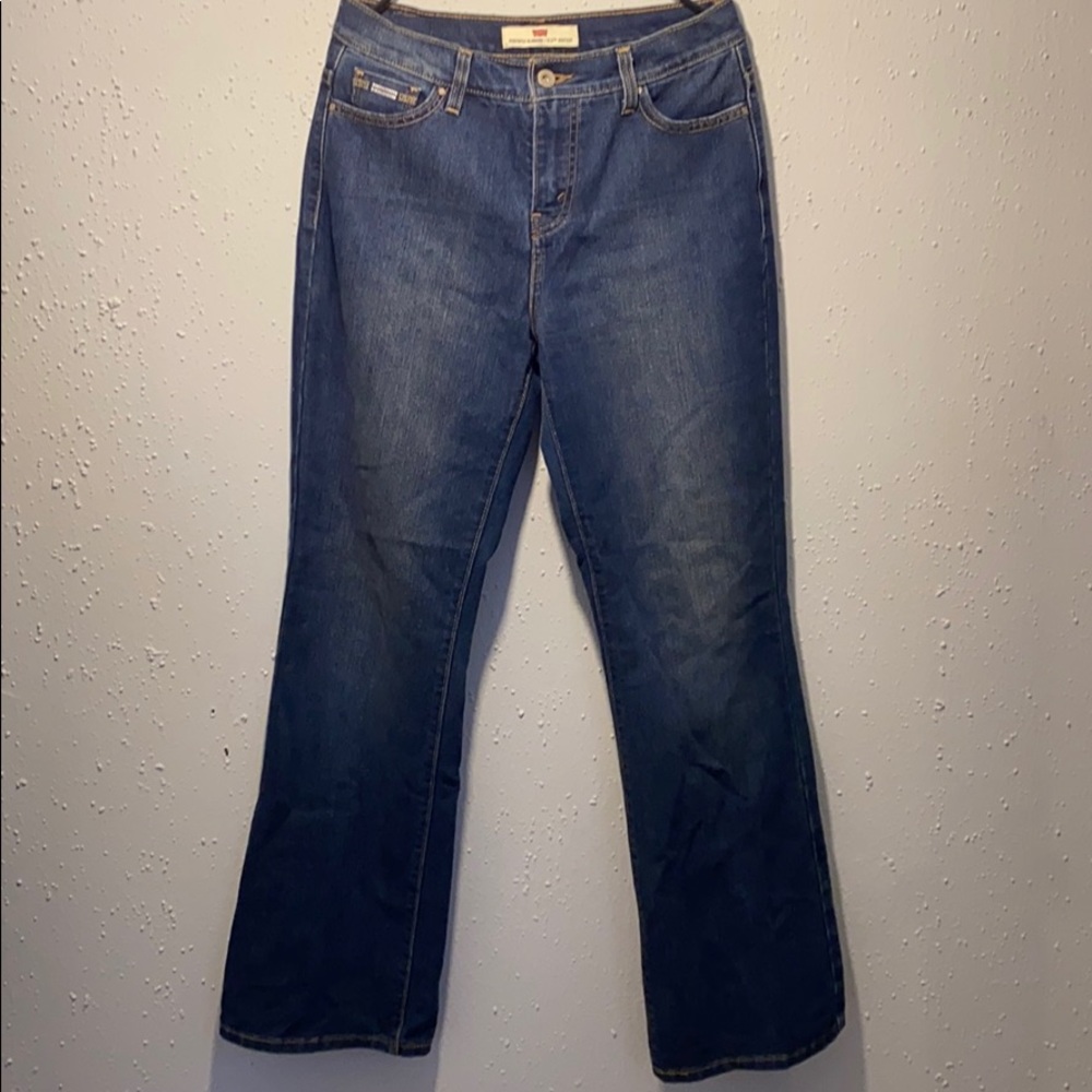 Levi’s 512 Perfectly Slimming Bootcut Jeans - Dark